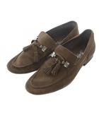 ブリッラ ペル イル グスト Brilla per il gusto ローファー モカシン 40 25cm 25.5cm チョコ 茶色 ブラウン タッセル 無地 /RI ■OS