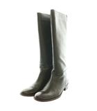 マックスマーラ MAX MARA ロングブーツ レザー 37.5 茶 ブラウン /SS ■OS