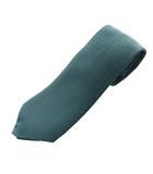 エルメス HERMES ファンソネH H織りタイ バイカラー ネクタイ ブルーグリーン /SS ■OS ■OH