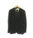 ミスターハリウッド N.HOOLYWOOD ウール背抜き3Bテーラードジャケット 40R ブラック /CX ■OS ■SH