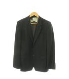 ミスターハリウッド N.HOOLYWOOD ウール背抜き3Bテーラードジャケット 38R ブラック /CX ■OS ■SH