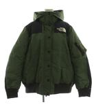 ザノースフェイス THE NORTH FACE × SACAI NF0AL7W BOMBER JACKET ダウンジャケット アウター ナイロン L カーキ /NR ■OS