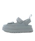 アグ オーストラリア UGG australia GoldenGlow サンダル プラットフォーム 厚底 ベルクロ US6 ブルー 1152685 /YO34