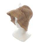 ヘレンカミンスキー HELEN KAMINSKI ラフィアハット 帽子 茶色 ブラウン /SR