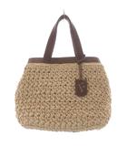フルラ FURLA かごバッグ ハンドバッグ ベージュ /YO32