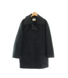 イエナ IENA 25AW メルトンウール ピーコート ダブル 36 ネイビー /HK ■OS