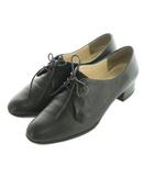 マーガレットハウエル MARGARET HOWELL idea レースアップレザーレースアップシューズ ラウンドトゥ 23.0cm 黒 /MI ■OS ■SH