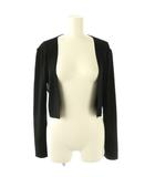 フォクシー FOXEY Square Cardigan カーディガン 40 ブラック 43606 /CX ■OS