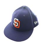 ニューエラ NEW ERA 59FIFTY クーパーズ タウン COOPERS TOWN サンディエゴ パドラス SD PADRES キャップ 帽子 7 5/8 紺 ネイビー /SS ■OS ■AD