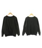 コモリ COMOLI 25SSリバーシブルプルオーバートップス カットソー 長袖 2 ブラック /HK ■OS ■SH