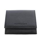 バーバリー BURBERRY カードケース レザー ロゴ 黒 ブラック /SR