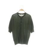 イエナ IENA LEVITA カーディガン ラメ ダークグリーン /CX ■OS