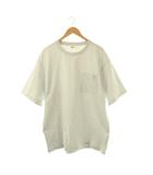 フリークスストア FREAKS STORE HEAVY WEIGHT ヘビーウェイトクルーネックポケットTシャツ カットソー L ライトグレー /DO ■OS