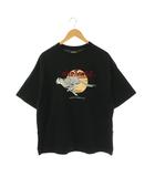 ワイルドシングス WILDTHINGS フリークスストア別注 チータープリントTシャツ カットソー 半袖 M ブラック マルチカラー /DO ■OS ■AD