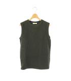 マディソンブルー MADISONBLUE ストレッチウール ノースリーブカットソー S チャコール /CX ■OS