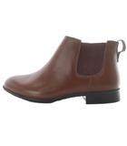 リーガル REGAL サイドゴア アンクルブーツ ショート レザー L 24.5cm 茶色 ブラウン /SR