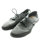 トリッペン trippen POT-WAW フラットシューズ レザー 38 黒 ブラック /SS ■OS