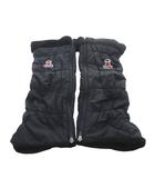 ピッコーネ PICONE レッグウォーマー フェイクファー装飾 ブラック /YO14 ■SH