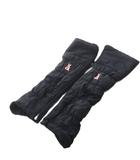 アルチビオ archivio レッグウォーマー フェイクファー装飾 ブラック /YO15 ■SH