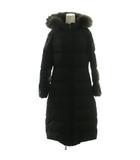 タトラス TATRAS LTAT24A4953 TIKO ダウンコート アウター ジップアップ ファー 4 黒 ブラック /NR ■OS