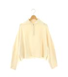 イエナ IENA 24SS ミラノリブスキッパープルオーバー ニット カットソー 長袖 オフホワイト /HK ■OS