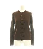 イエナ IENA 24AW ARKABA クルーカーディガン ニット ブラウン /DF ■OS