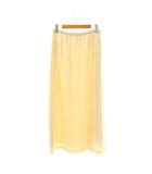 イエナ IENA クラッシュベロアスカート ロング フレア 38 アイボリー /DO ■OS