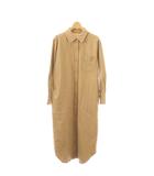 スタイルデリ STYLE DELI シャツワンピース ロング 長袖 01 キャメル /HK ■OS