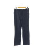 イエナ IENA ウールデニム ジーンズ センタープレスパンツ スラックス ストレート 36 ネイビー /CX ■OS