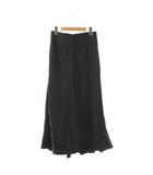 イエナ IENA 24AW サテンバイヤスマーメイドスカート セミフレア ロング 38 ダークネイビー /ES ■OS