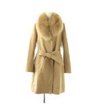 フレイアイディー FRAY I.D ファー付きコート カシミヤ混 0 ベージュ /ES ■OS