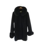 スナイデル SNIDEL ファー付きコート アウター 0 黒 /NR ■OS