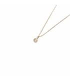 VENDOME AOYAMA ヴァンドーム青山 ネックレス 一粒ダイヤ K10 イエローゴールド /SR