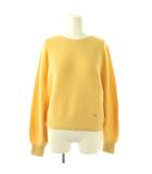 フォクシー ブティック FOXEY BOUTIQUE 43917 ニットトップ ラダンス セーター 長袖 38 イエロー /HK ■OS