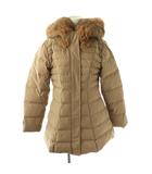 ダーリッチ Darich 24AW フェイクファー ダウンコート ジップアップ S ベージュ /HK ■OS