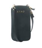  アタオ ATAO アミュレット・ケリー スマホショルダーポシェット ロゴ 緑 グリーン /SR