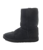アグ オーストラリア UGG australia ムートンブーツ ロゴ W9 黒 ブラック /SR ■SH