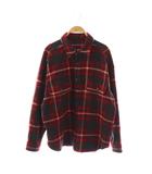 マックレガー マクレガー McGREGOR ウール混 ネルシャツ チェック 長袖 2 レッド /HK ■OS