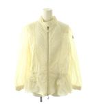 モンクレール MONCLER ORANGE GIUBBOTTO キルティング フレアジャケット ジャンパー ブルゾン 1 アイボリー /ES ■OS ■SH