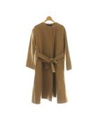 FFCWビーバーテントラインコート ノーカラーコート アウター 36 キャメル /DF ■OS