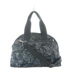 レスポートサック LesportSAC 2wayバッグ ショルダー ハンド グレー ペイズリー柄 総柄 /RI ■OS