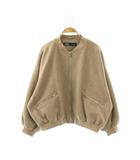 ザラ ZARA ジップアップ ブルゾン ジャケット M モカ /DF ■OS