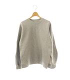 ロゴ刺繍 裏起毛 スウェット トレーナー プルオーバー M グレー /CX ■OS