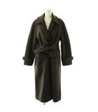 B&Y ユナイテッドアローズ BEAUTY&YOUTH ビューティー&ユース ウール ロングコート ステンカラーコート S ダークブラウン /ES ■OS