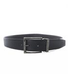 ヒューゴボス HUGO BOSS レザー ベルト 黒 ブラック /SR
