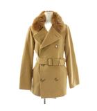 ピンキー&ダイアン ピンダイ PINKY&DIANNE ファーコート アウター 38 ベージュ /NR ■OS