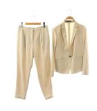 アイシービー iCB セットアップスーツ テーラードジャケット パンツ ベージュ /DO ■OS