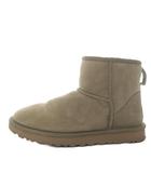 アグ オーストラリア UGG australia クラシック ミニ Classic Mini II ムートンブーツ ショート スエード US8 ベージュ 1016222 /YO11