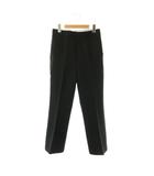 トゥモローランドコレクション TOMORROWLAND collection ギャバリーカルゼセミフレアパンツ 34 ブラック /ES ■OS