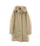 ウールリッチ WOOLRICH ボウブリッジ パーカダウンジャケット ダウンコート ジップアップ S ベージュ WWOU0551 /DO ■OS